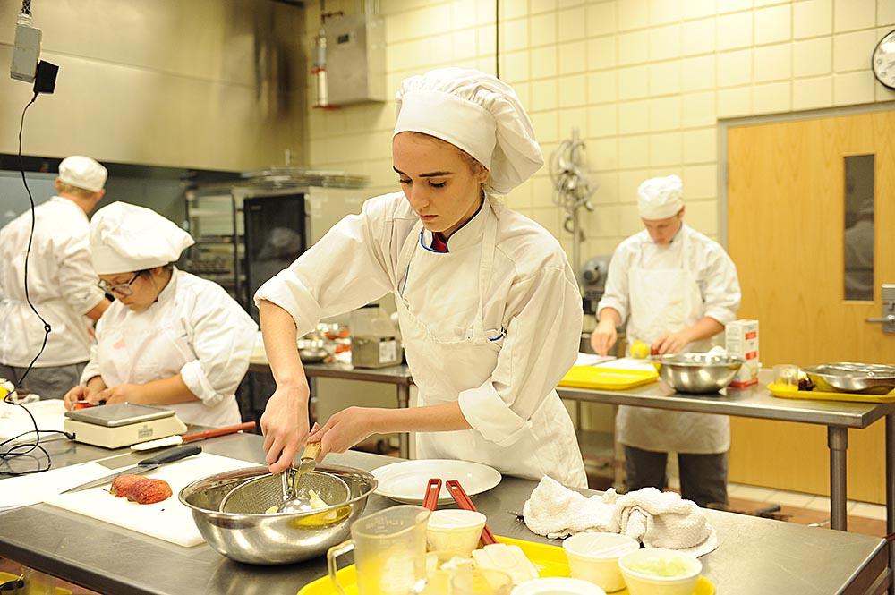 culinary arts students