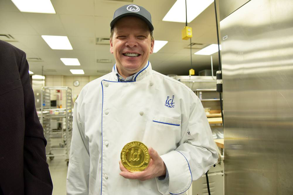 Chef Paul Wahlberg Visits ICI at DMACC