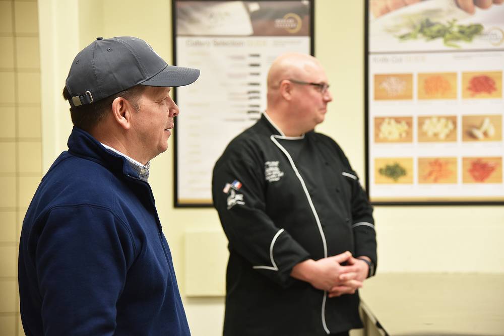 Chef Paul Wahlberg Visits ICI at DMACC