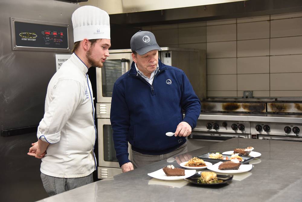 Chef Paul Wahlberg Visits ICI at DMACC