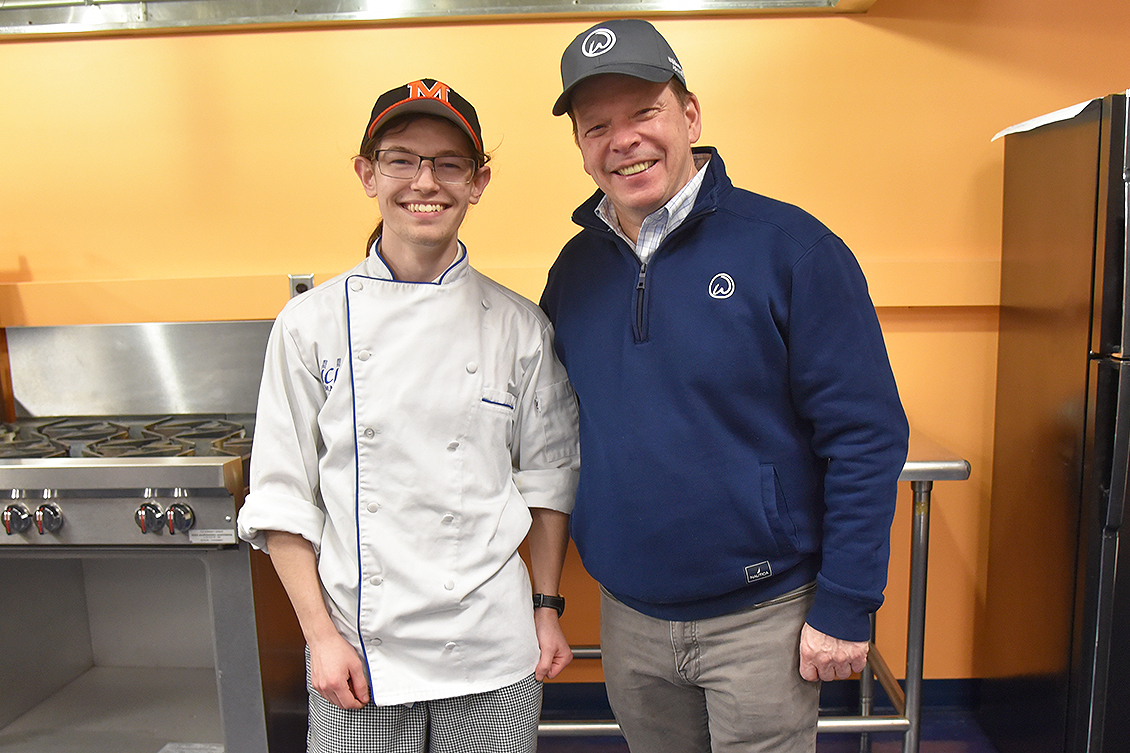 Chef Paul Wahlberg Visits ICI at DMACC