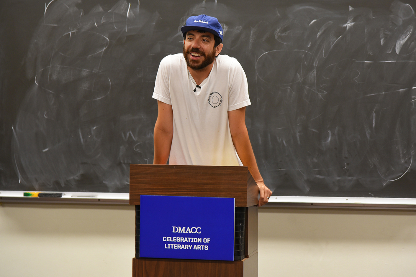 Kaveh Akbar at DMACC